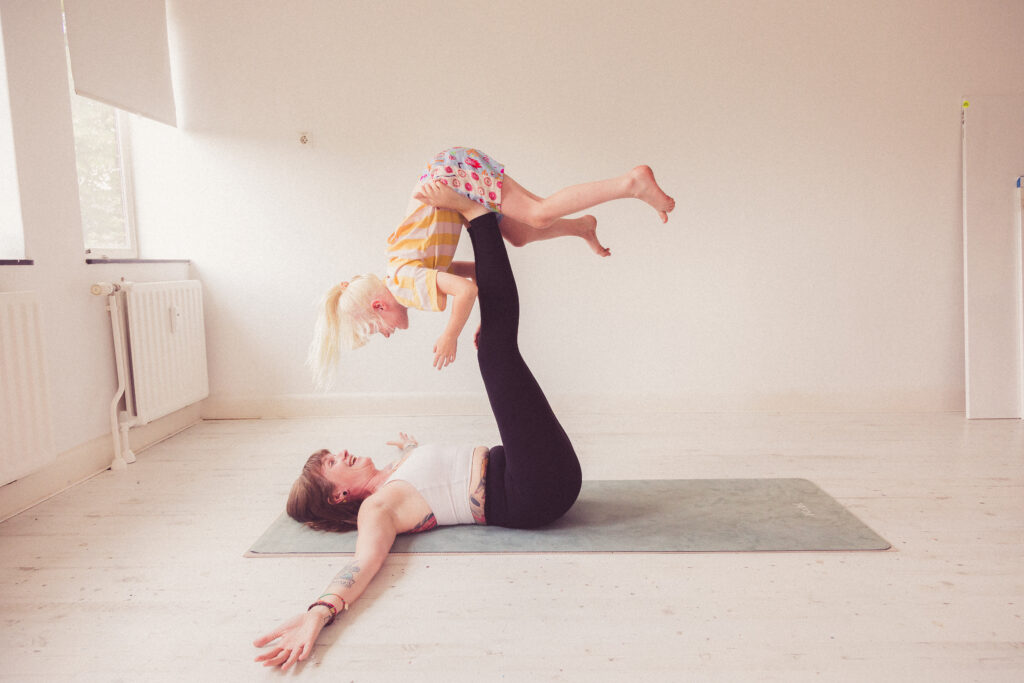 Ouder-kind yoga